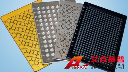 HTS-XT 中可以使用不同類型的可重復(fù)使用、易于清潔的微孔板。