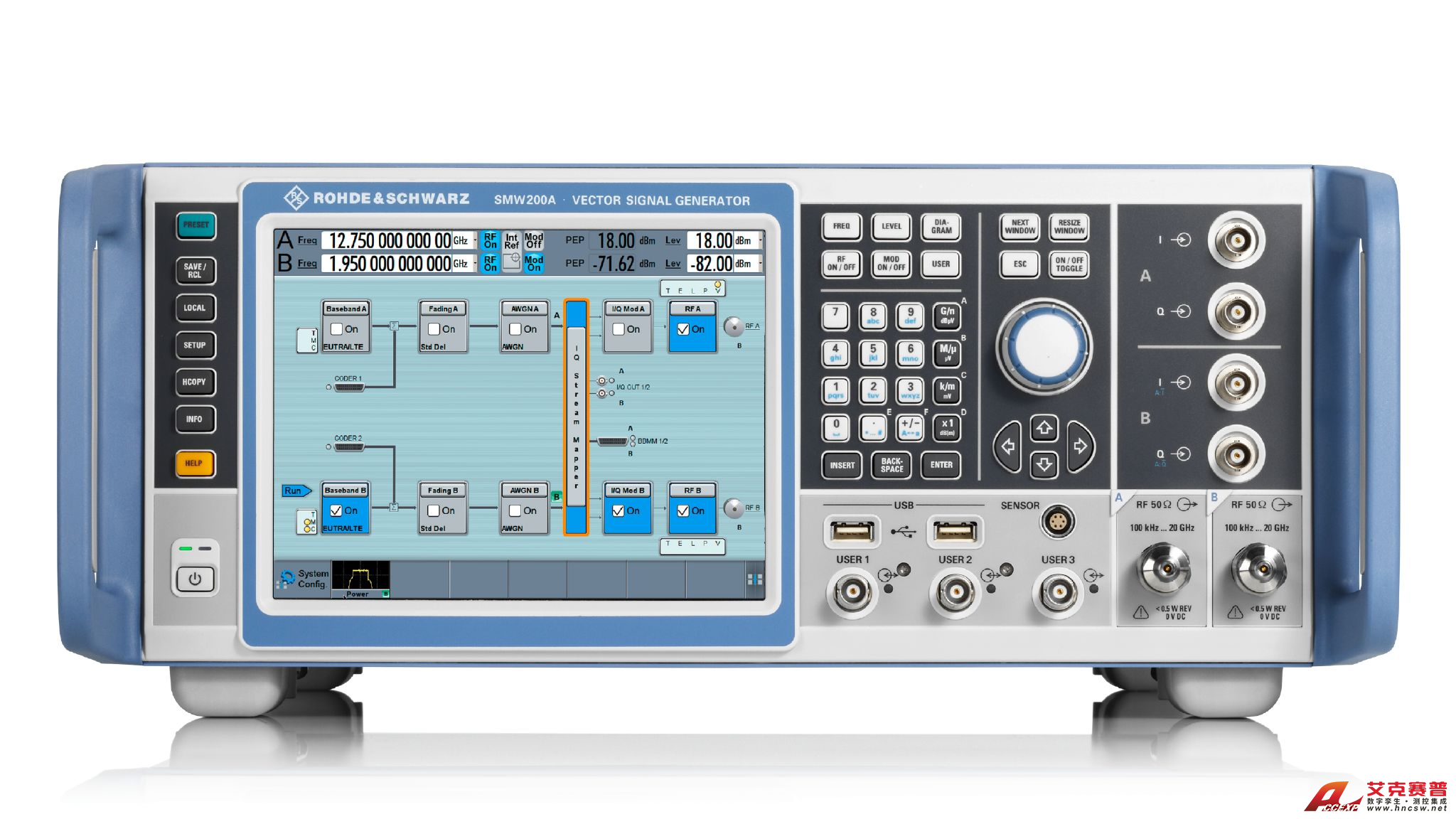 5-信號源SMW200A.png 羅德與施瓦茨 3GPP標準的5G NR信號產生和分析平臺