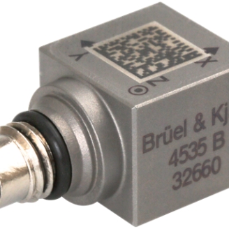 HBK 4535-B型  通用型三軸CCLD加速計，TEDS傳感器，9.8 mV/g，不含電纜