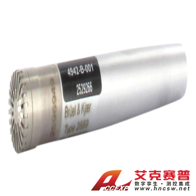 HBK 4942-B-001型  帶2669-B型前置放大器的?英寸擴散場傳聲器，6.3 Hz 至 16 kHz，預極化