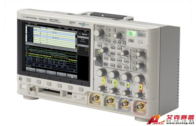 Agilent MSOX3034A圖片 InfiniiVision 3000 X-Series Oscilloscope - Right Front