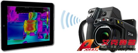 FLIR T-Series Infrared Camera Wi-Fi Transfer to Apple iPad FLIR T-Series Infrared Camera Wi-Fi Transfer to Apple iPad