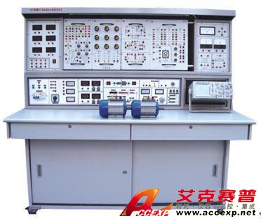 HYL-3000C型立式電工、模電、數電、電氣控制（帶直流電機實驗）實驗裝置