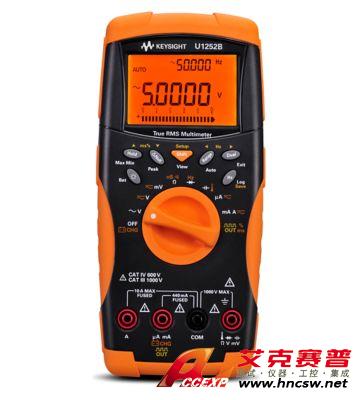 keysight是德 U1252B 手持式數字萬用表，4位半